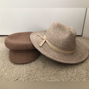 New never used Sonoma hat and Universal Thread cap.